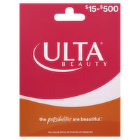 Ulta Gift Card, Beauty, $15-$500 - 1 Each 