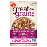 Great Grains Cereal, Raisins, Dates & Pecans - 16 Ounce 