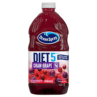 Ocean Spray Juice, Cran x Grape, Diet 5 Cals - 64 Fluid ounce 
