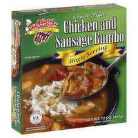 Tony Chachere's Gumbo, Chicken and Sausage, Creole Style - 12 Ounce 