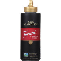Torani Puremade Sauce, Dark Chocolate - 16.5 Ounce 