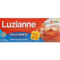 Luzianne Iced Tea, Cold Brew, Family Size, Bags - 22 Each 