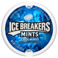 Ice Breakers Mints, Sugar Free, Coolmint - 1.5 Ounce