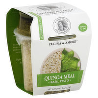 Cucina & Amore Quinoa Meal, Basil Pesto - 7.9 Ounce