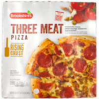 Brookshire's Rising Crust 3 Meat Pizza - 30.5 Ounce 