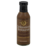 Delmonicos Restaurant Vinaigrette, Balsamic - 12 Ounce 