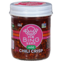 Mr Bing Chili Crisp, Mild - 7 Ounce 