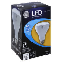 GE Light Bulb, LED, Soft White, 10 Watts - 1 Each 