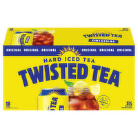 Twisted Tea Hard Iced Tea, Original - 18 Each 