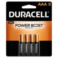Duracell Batteries, Alkaline, AAA, 1.5 V - 8 Each 