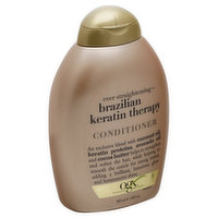 OGX Conditioner, Ever Strengthening + Brazilian Keratin Therapy - 385 Millilitre 
