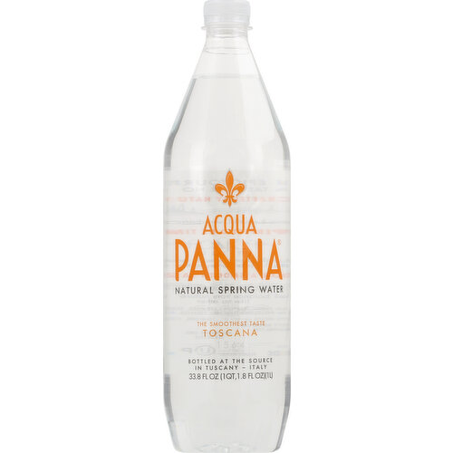 Acqua Panna Spring Water, Natural, Toscana