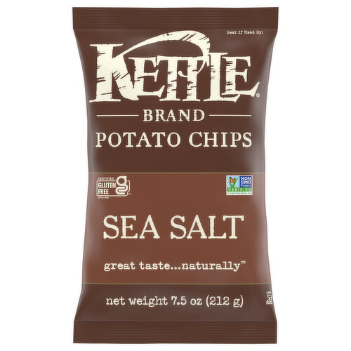 Kettle Potato Chips, Sea Salt