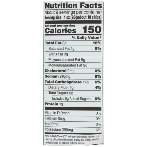 Brookshire's Salt & Vinegar Kettle Potato Chips - 8.5 Ounce