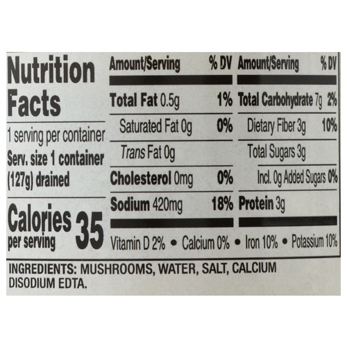 Brookshire's Sliced Mushrooms - 7 Ounce