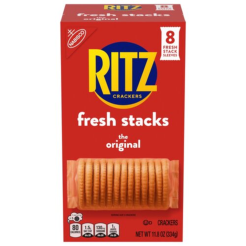 RITZ Fresh Stacks Original Crackers, (8 Stacks)
