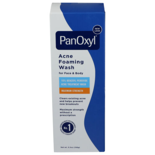 PanOxyl Foaming Wash - 5.5 Ounce Image 1 of 2