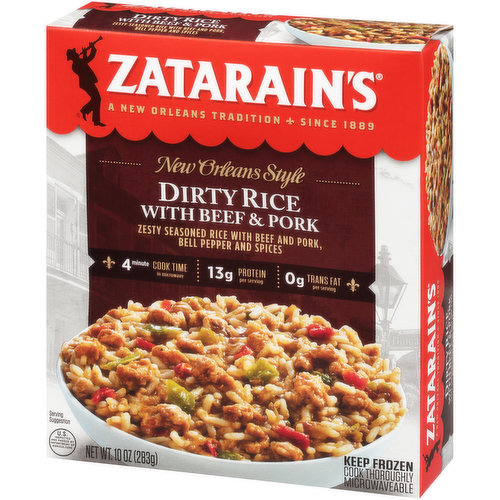 Zatarain's® Beef Flavor Rice 6.8 oz. Box