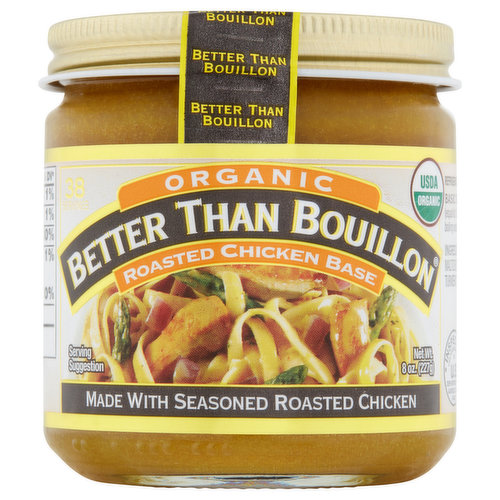 Better Than Bouillon Chicken Base, Organic, Roasted