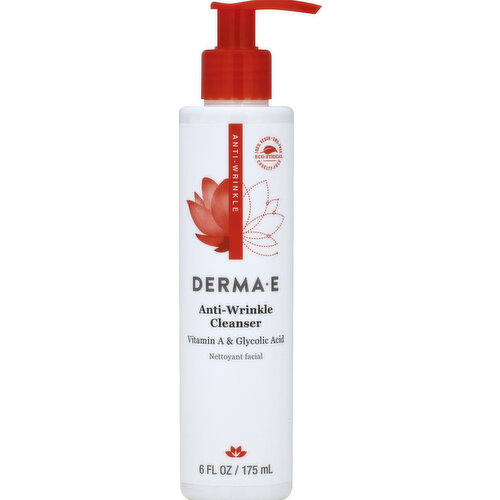 Derma E Cleanser, Anti-Wrinkle