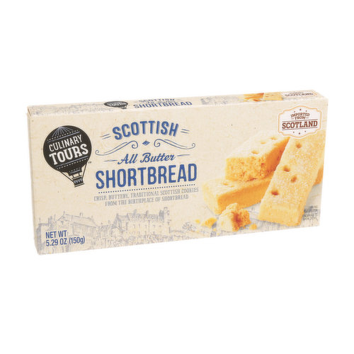 Culinary Tours Scottish All Butter Shortbread