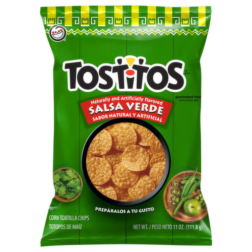 Tostitos Corn Tortilla Chips, Salsa Verde