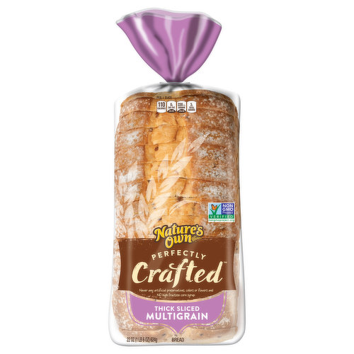 Nature's Own Bread, Multigrain, Thick Sliced