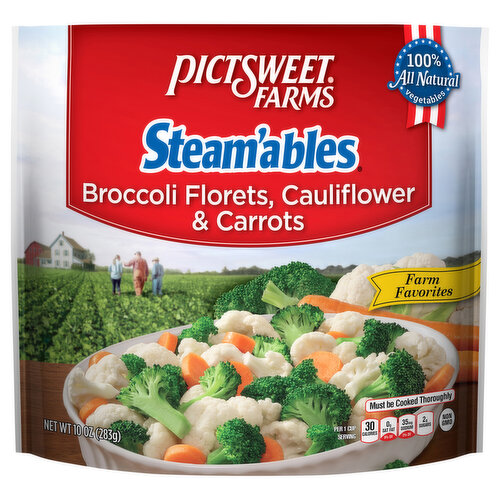 Pictsweet Farms Farm Favorites Broccoli Florets, Cauliflower & Carrots