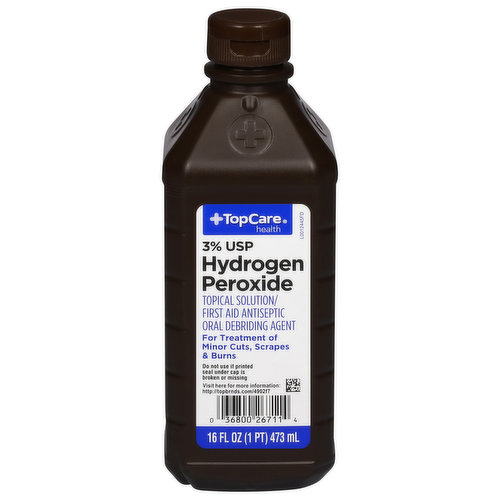 TopCare Hydrogen Peroxide, 3% USP