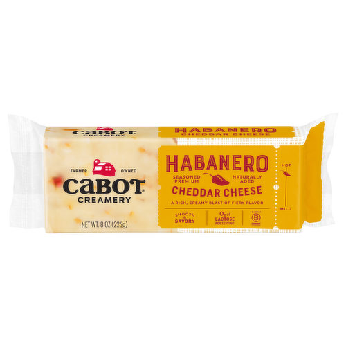 Cabot Habanero Cheddar Cheese