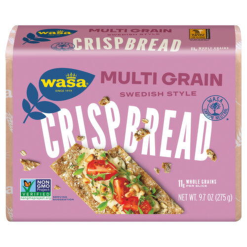 Wasa Crispbread, Multi Grain, Swedish Style