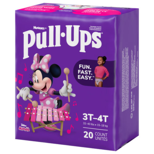 Pull-Ups Training Pants, Disney Pixar Toy Story, 3T-4T (32-40 lbs)