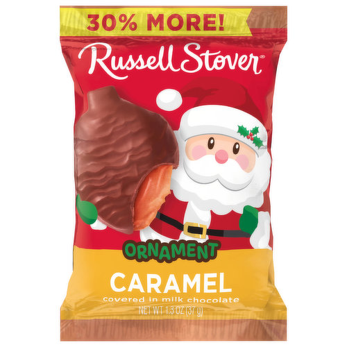 Russell Stover Oranament, Caramel