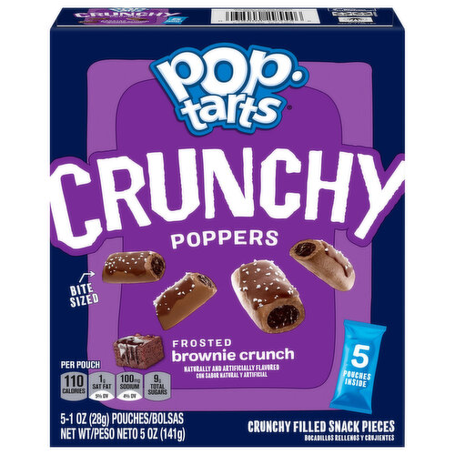 Pop-Tarts Crunchy Poppers, Frosted Brownie Crunch