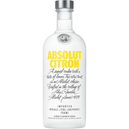 Absolut Vodka, Citron