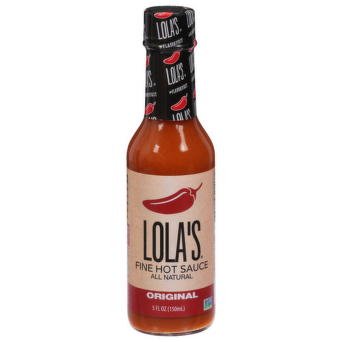 Lola's Hot Sauce, Fine, Original