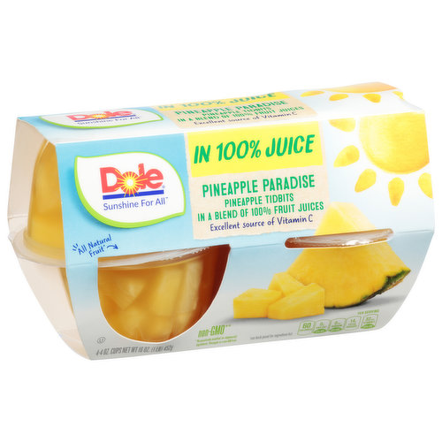 Dole Pineapple Paradise, In 100% Juice