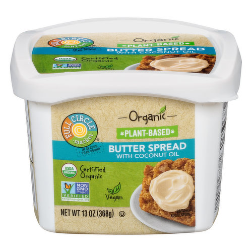 Full Circle Market Butter Spread, With Coconut Oil