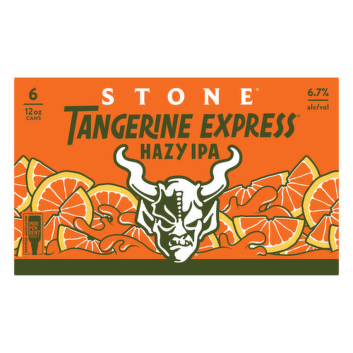 Stone Beer, Hazy IPA, Tangerine Express