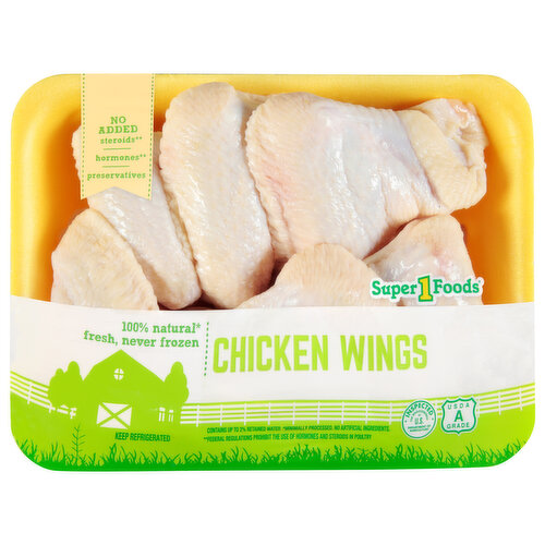 Organic Chicken Wings - 1 lbs 