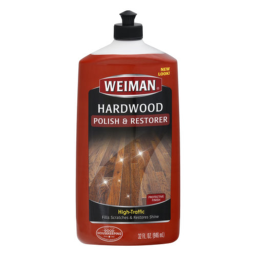 Weiman Polish & Restorer, Hardwood, High Traffic