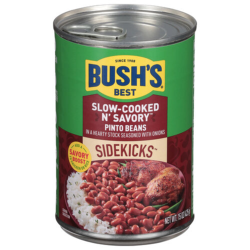 Bush's Best Pinto Beans, Slow-Cooked N' Savory