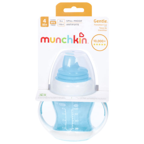 Munchkin Transition Cup, Gentle, 4 Ounce