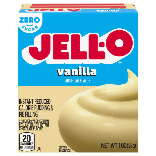 JELL-O Sugar Free Vanilla Instant Pudding Mix