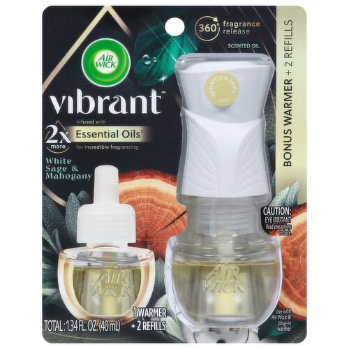 Air Wick Scented Oil, White Sage & Mahogany