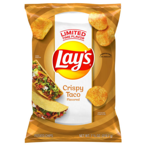 Lay's Potato Chips, Crispy Taco Flavored