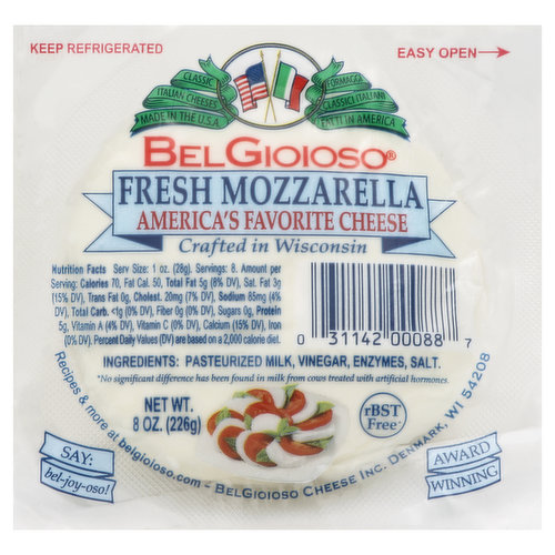 BelGioioso Cheese, Fresh Mozzarella