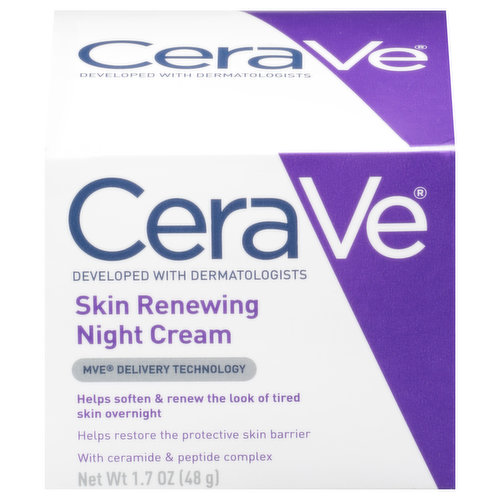 CeraVe Night Cream, Skin Renewing