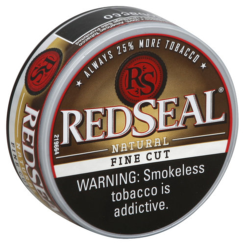 RedSeal Tobacco, Smokeless, Fine Cut