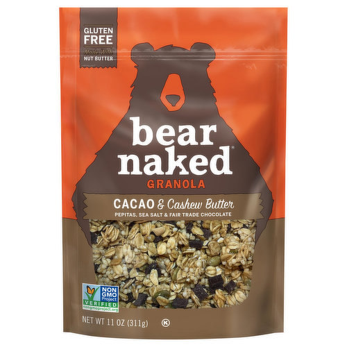 Bear Naked Granola, Cacao & Cashew Butter